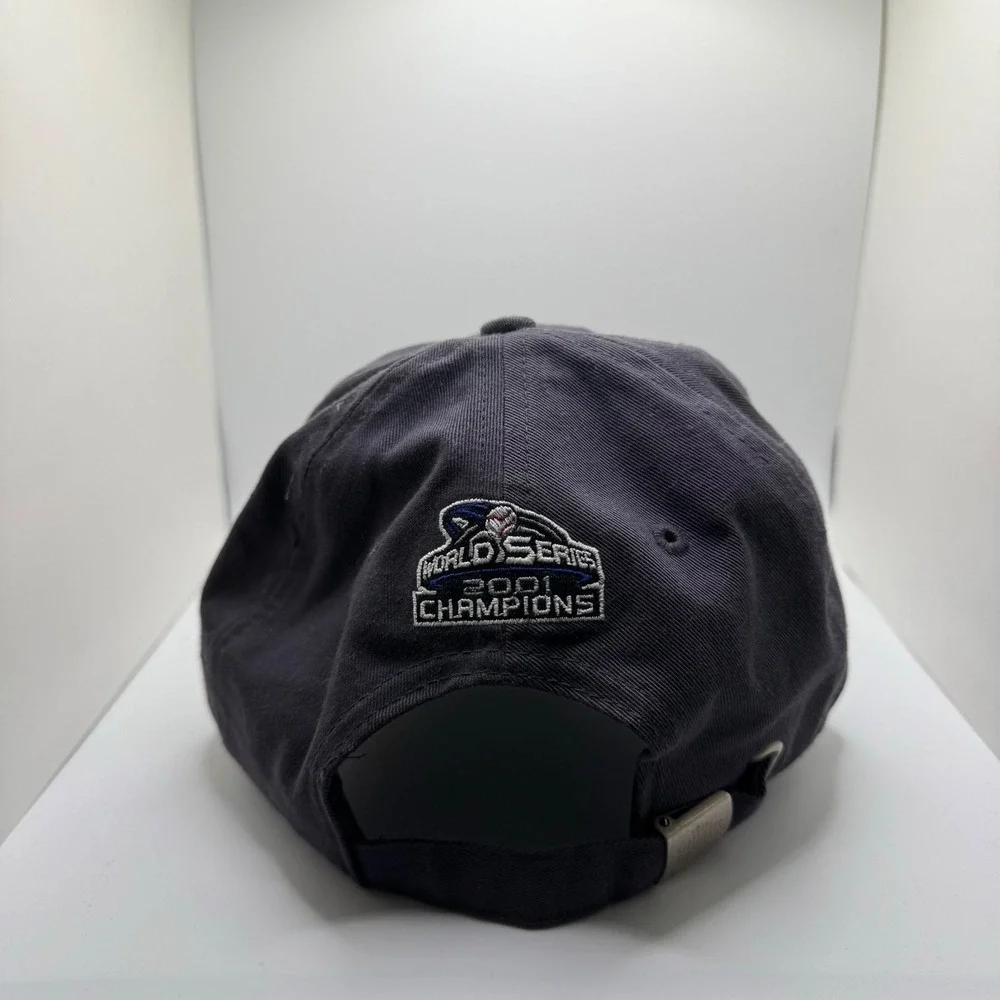 New Era Arizona Diamondbacks 2001 World Series Champions Hat Gray Adjustable MLB
